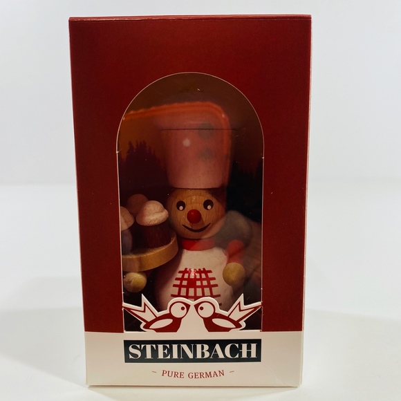 Steinbach Cup Cake Maker Wooden Christmas Ornament - Picture 2 of 7